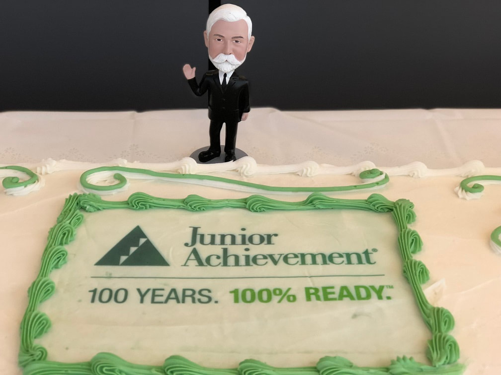 Junior Achievement Cake - 100 years